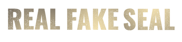 real fake seal logo